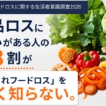 未利用食材の加工食品に71.8％が抵抗なし「かくれフード