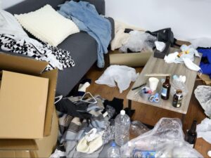汚部屋を放置するリスク3つ