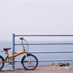 海辺の自転車